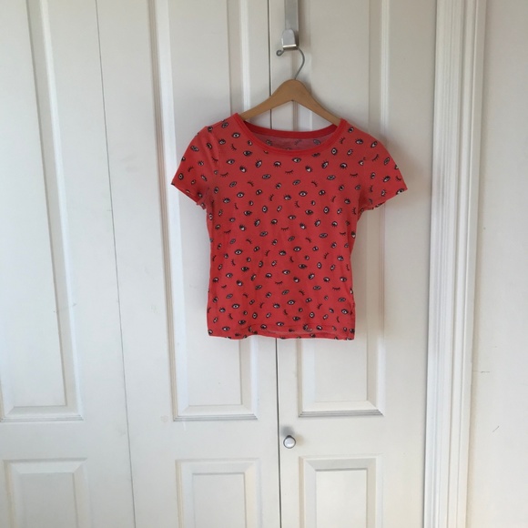 Eye Pattern Crewneck Tee - Picture 1 of 3